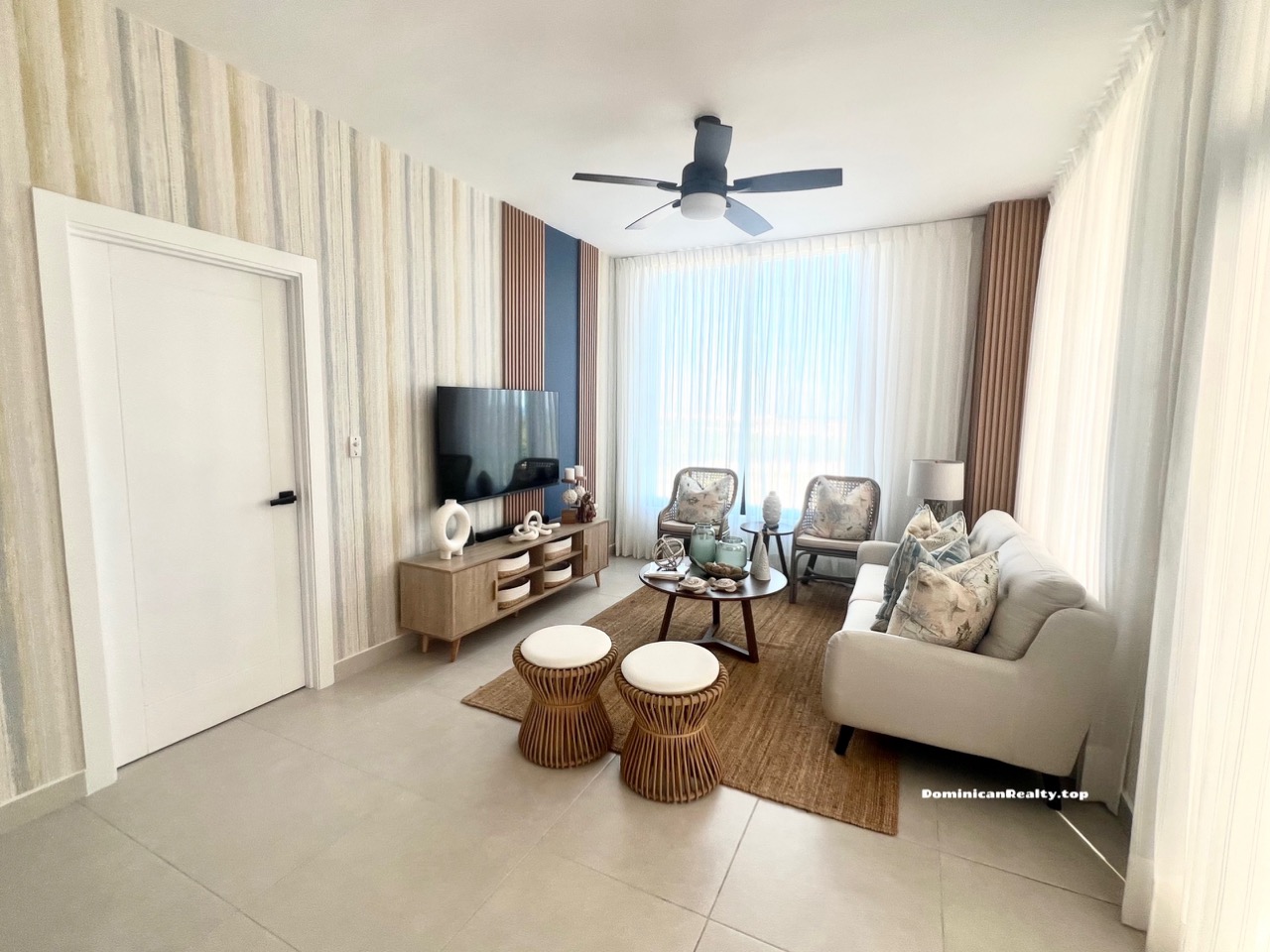 Новые апартаменты в Доминикане: 2 спальни, sea view, Cap Cana — аренда