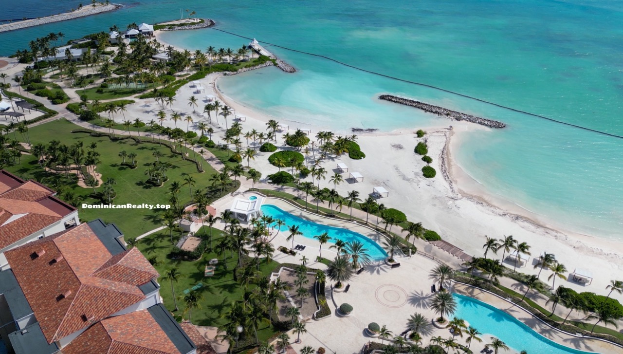 Апартаменты в Доминикане рядом с пляжем, 2 спальни (Cap Cana, Aquamarina) - аренда