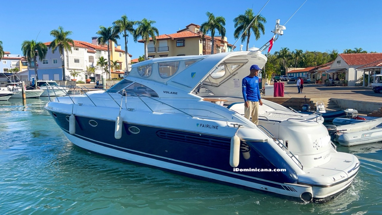 Аренда яхты в Доминикане - Fairline 43 ft (о.Саона/о.Каталина)