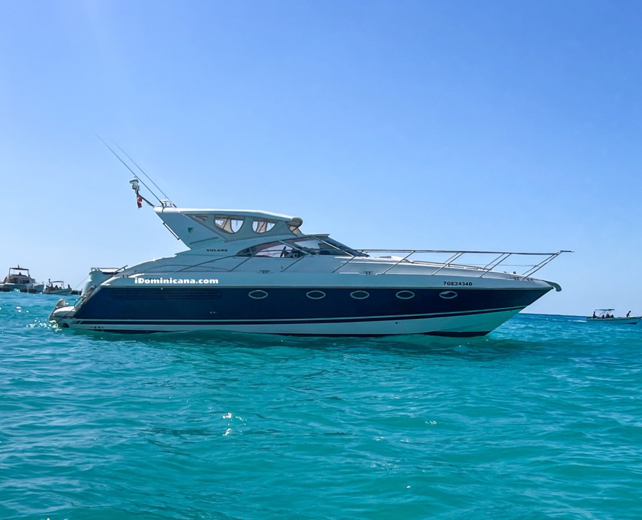 Аренда яхты в Доминикане - Fairline 43 ft (о.Саона/о.Каталина)