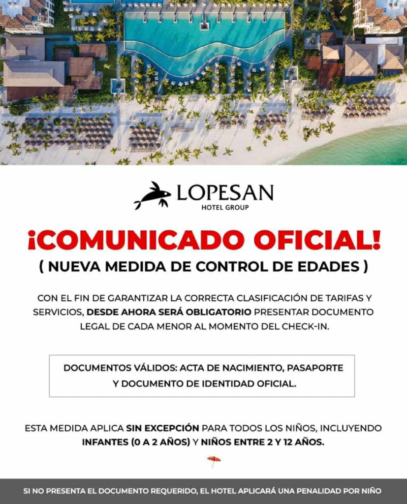 Отель Lopesan Costa Bavaro принял новые правила для детей