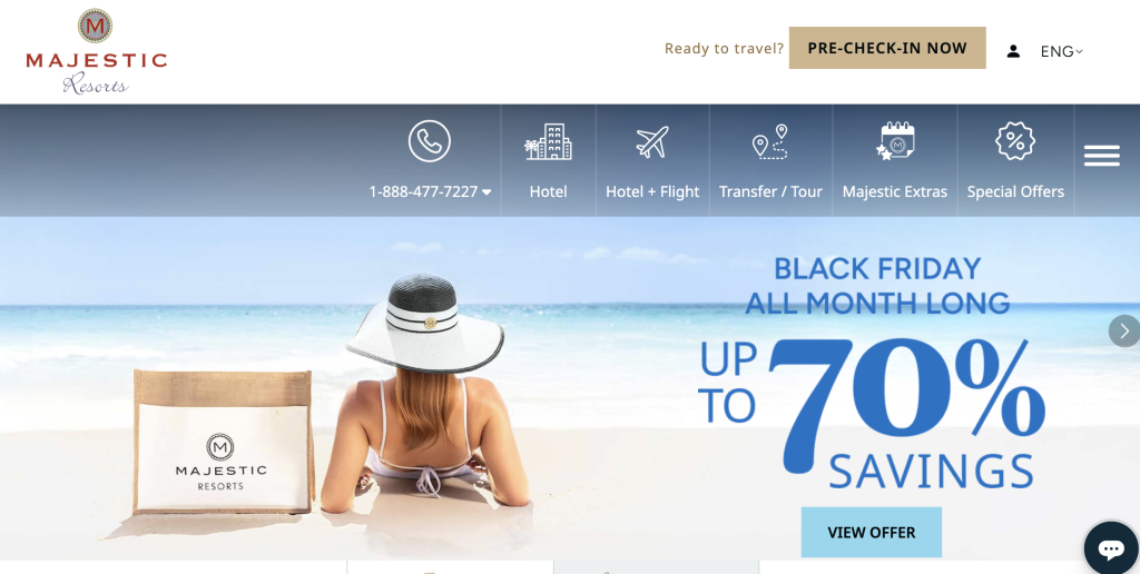 Отели Majestic в Доминикане дают невероятные скидки до 70%!