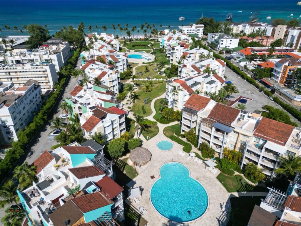 Доминикана: апартаменты рядом с пляжем, вид на море - купить