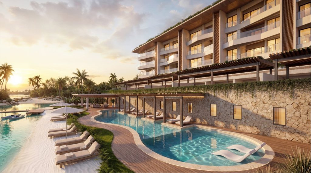 Доминикана (Cap Cana): новые апартаменты на берегу пляжа - купить