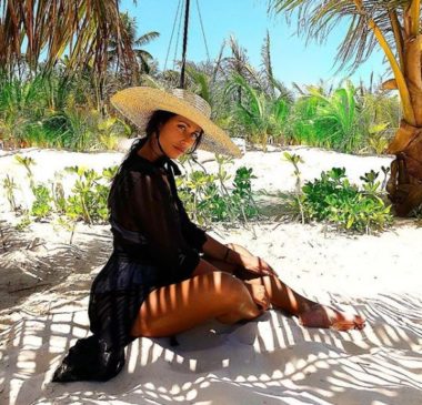 Актриса Рита Перейра похвасталась снимками со своего отдыха в Пунта-Кана