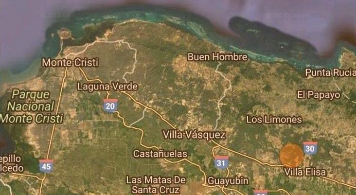 В Доминикане произошло землетресение магнитудой 5 баллов 