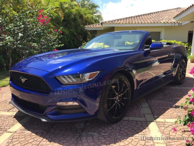 Авто Доминикана: путешествие на шикарном Ford Mustang. Видео Новинка: сдается в аренду шикарный кабриолет Ford Mustang