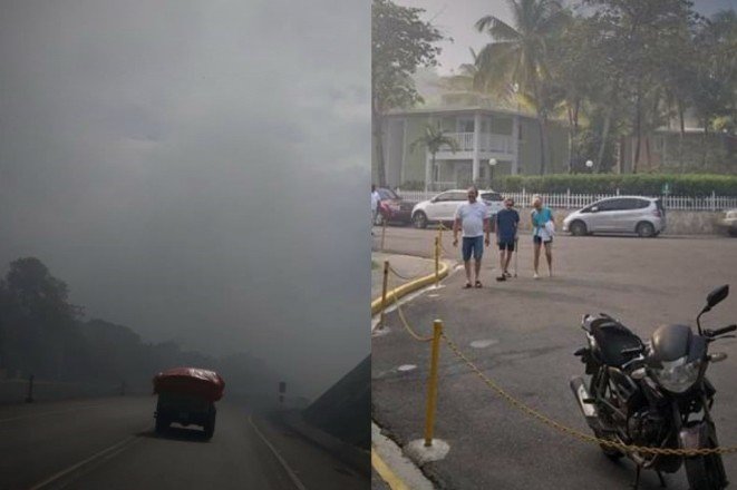 Туристы в шоке: в Пуэрто-Плата горит свалка