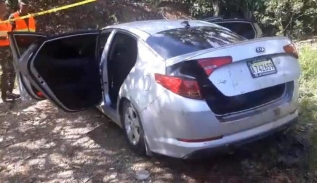 В Доминикане нашли автомобиль с тремя застреленными пассажирами