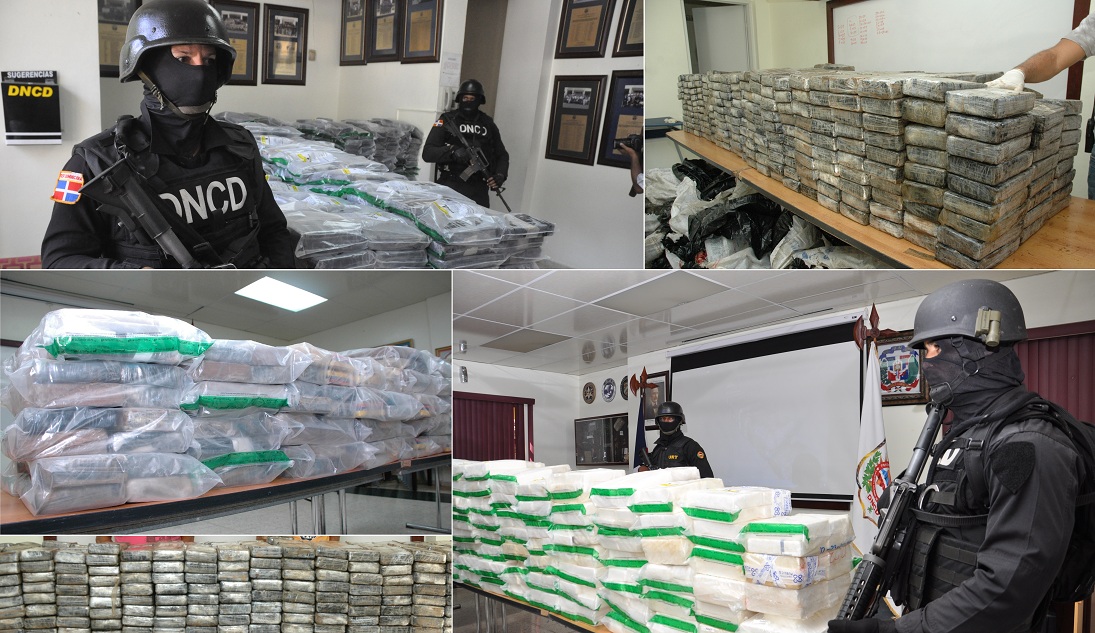 В Доминикане изъяли 14 тонн кокаина