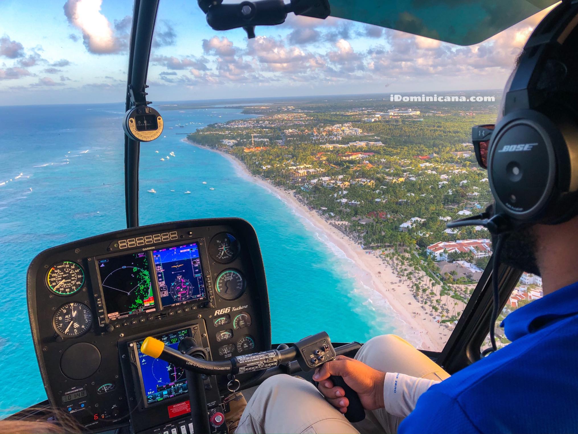 Вертолет Доминикана: воздушные прогулки