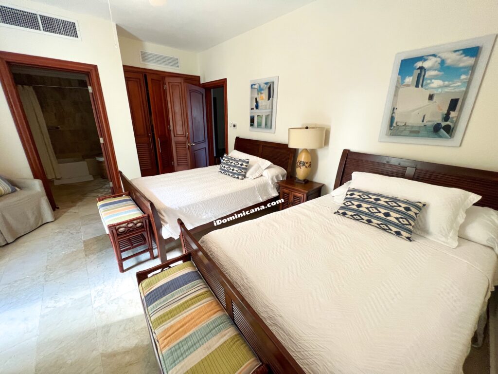 Апартаменты в Доминикане: 2 спальни, первая линия, Кап-Кана