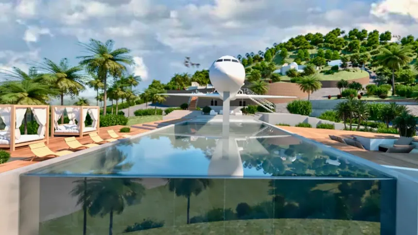 В Доминикане построят необычный отель: виллы внутри старых самолетов